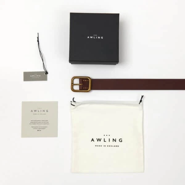 Russet Brown Brass Pavilion Belt 4 Russet Brown Brass Pavilion Belt - Image 2