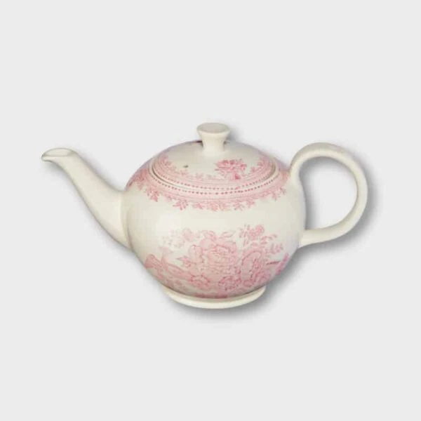 Pink Asiatic Pheasant Teapot 3 Pink Asiatic Pheasant Teapot