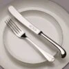 Pistol Rattail Silver Plated Flatware 2 Pistol Rattail Silver Plated Flatware -Home And Daily Necessities Store Pistol silver plated cutlery set close up 1 600x600 1