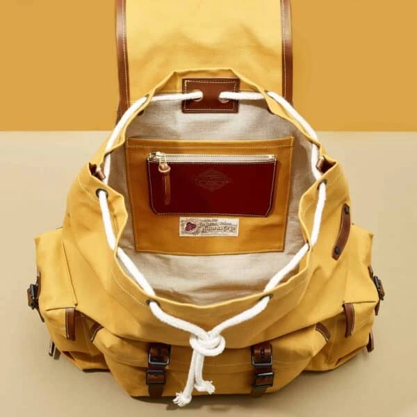 Rockness Backpack Colemans Yellow 7 Rockness Backpack Colemans Yellow - Image 5