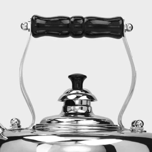 No2 Chrome Whistling Kettle For Gas, Electric & Ceramic 5 No2 Chrome Whistling Kettle For Gas, Electric & Ceramic - Image 3