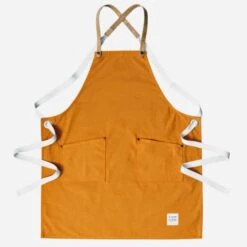 Burnt Orange Canvas Apron