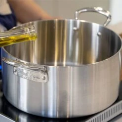 26cm Steel Casserole Pan 10 26cm Steel Casserole Pan -Home And Daily Necessities Store Samuel Groves Tri Ply Cookware 66 600x600 1