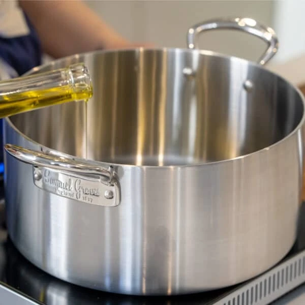 26cm Steel Casserole Pan 6 26cm Steel Casserole Pan - Image 4