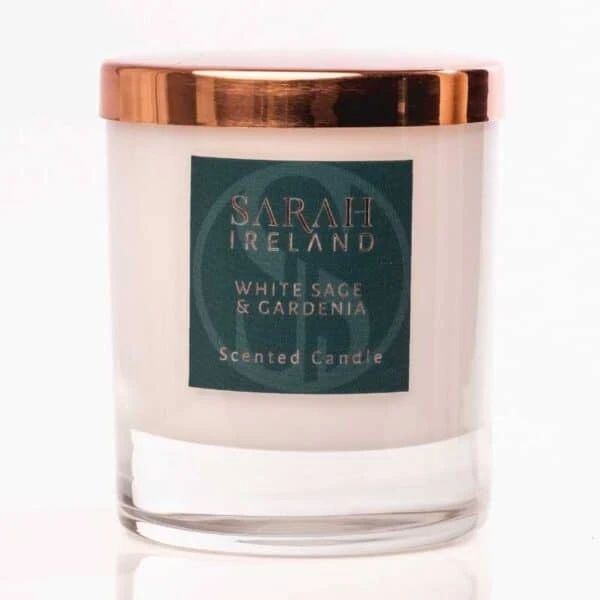 White Sage & Gardenia Candle 3 White Sage & Gardenia Candle
