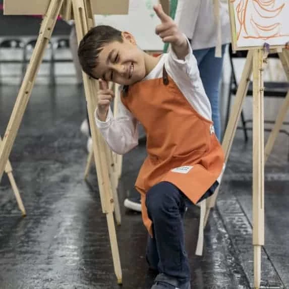 Yellow Children’s Apron 5 Yellow Children’s Apron - Image 3