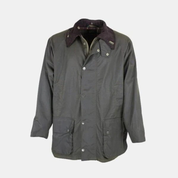 Men’s Gamekeeper Waxed Jacket – Olive Green 3 Men’s Gamekeeper Waxed Jacket – Olive Green