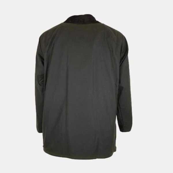 Men’s Gamekeeper Waxed Jacket – Olive Green 4 Men’s Gamekeeper Waxed Jacket – Olive Green - Image 2
