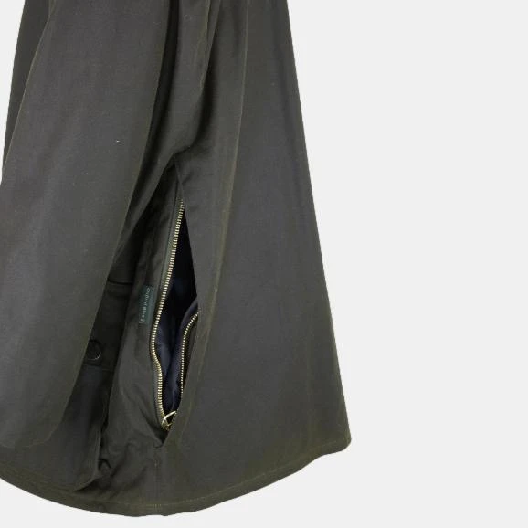 Men’s Gamekeeper Waxed Jacket – Olive Green 5 Men’s Gamekeeper Waxed Jacket – Olive Green - Image 3