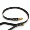 Raven Black Leather ‘Brigadier’ Puppy & Small Breed Dog Lead 1 Raven Black Leather ‘Brigadier’ Puppy & Small Breed Dog Lead -Home And Daily Necessities Store Seldom Found raven black Brigadier 800x800 1 600x600 1