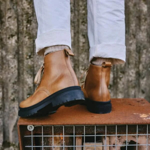 The Sharman Men’s Boots – Natural Tan 6 The Sharman Men’s Boots – Natural Tan - Image 4