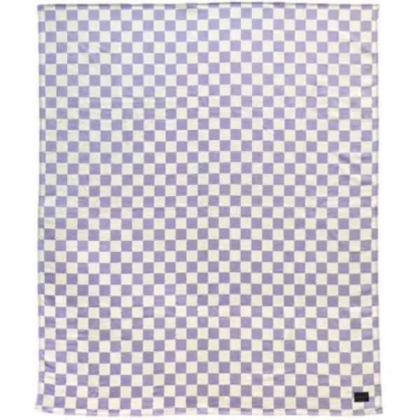 Recycled Cotton Sona Throw – Lilac 3 Recycled Cotton Sona Throw – Lilac