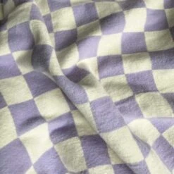 Recycled Cotton Sona Throw – Lilac 7 Recycled Cotton Sona Throw – Lilac -Home And Daily Necessities Store Sona lilac throw c u 600x600 1