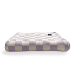 Recycled Cotton Sona Throw – Lilac 6 Recycled Cotton Sona Throw – Lilac -Home And Daily Necessities Store Sona lilac throw folded 600x600 1