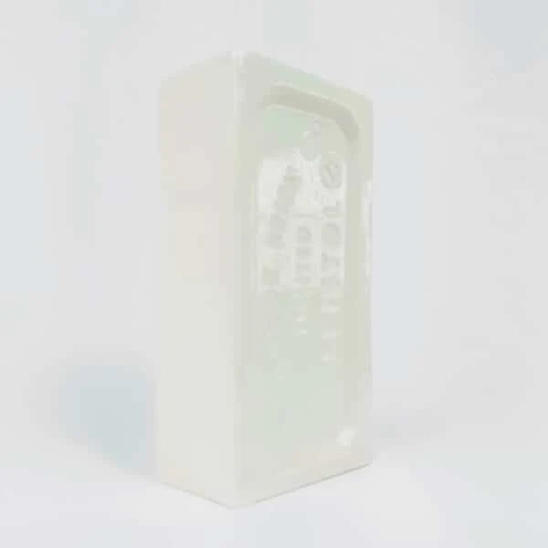 White Bristol Brick Vase 4 White Bristol Brick Vase - Image 2