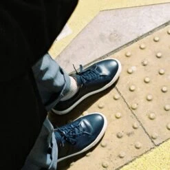 The Mellor II Navy Calfskin Sneakers 10 The Mellor II Navy Calfskin Sneakers -Home And Daily Necessities Store THE MELLOR II CALFSKIN NAVY lifestyle 2 600x600 1