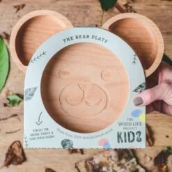 Children’s Bear Plate 8 Children’s Bear Plate -Home And Daily Necessities Store The Wooden Bear Plate For Children 4 900x 600x600 1