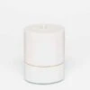 White Large Holder And Candle Set 2 White Large Holder And Candle Set -Home And Daily Necessities Store White large candle and holder set