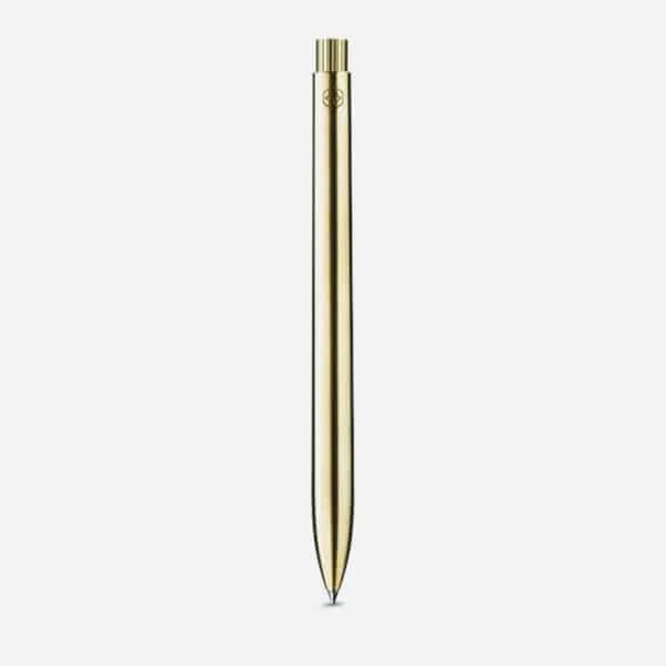 Raw Brushed Brass Pen 3 Raw Brushed Brass Pen