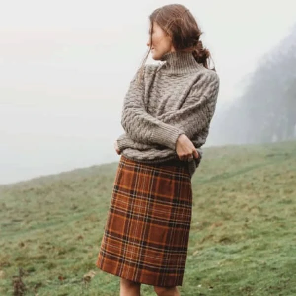 Ashby Jumper – Natural Grey 5 Ashby Jumper – Natural Grey - Image 3