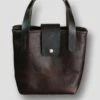 Small Brown Kodiak Leather Handbag 1 Small Brown Kodiak Leather Handbag -Home And Daily Necessities Store borg KODIAK LEATHER TOTE HANDBAG grey background 1 600x600 1