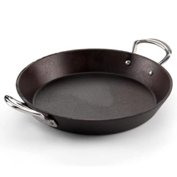 28cm Cast Iron Double Handled Skillet 3 28cm Cast Iron Double Handled Skillet