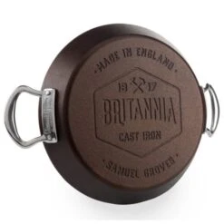 28cm Cast Iron Double Handled Skillet 8 28cm Cast Iron Double Handled Skillet -Home And Daily Necessities Store dh skillet 4 600x600 1