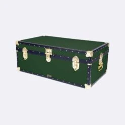 Racing Green Steamer Trunk