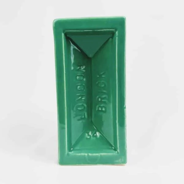 Green London Brick Vase 4 Green London Brick Vase - Image 2