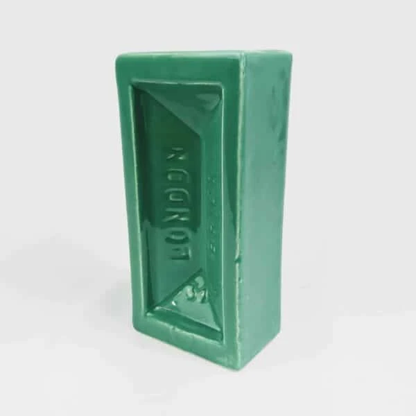 Green London Brick Vase 5 Green London Brick Vase - Image 3