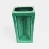 Green London Brick Vase 1 Green London Brick Vase -Home And Daily Necessities Store green london brick vase top 600x600 1