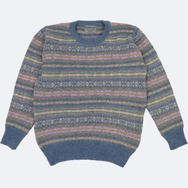 Ladies Harvest Fair Isle – Glacier 3 Ladies Harvest Fair Isle – Glacier