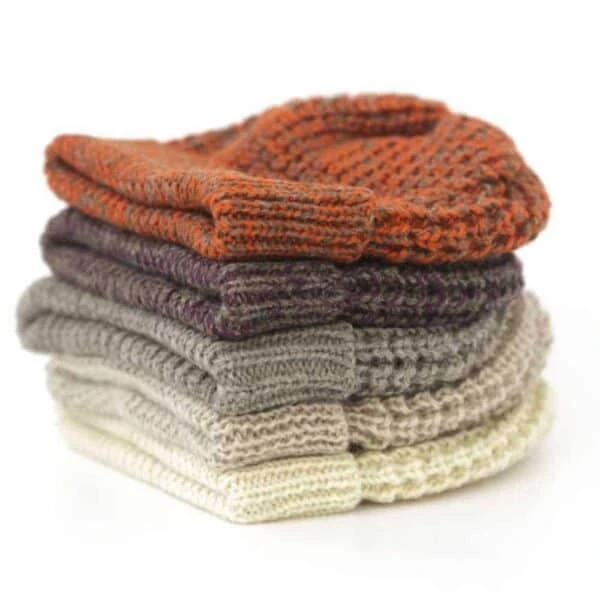 Orange And Grey Beanie 5 Orange And Grey Beanie - Image 3