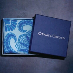 Kaleidoscope Silk Pocket Square – Turquoise 9 Kaleidoscope Silk Pocket Square – Turquoise -Home And Daily Necessities Store kalidescope turquoise box 1 600x600 1