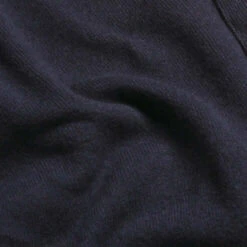 Navy Kelly Long Sleeve Sports Collar Jumper -Home And Daily Necessities Store kelly navy polo shirt detail