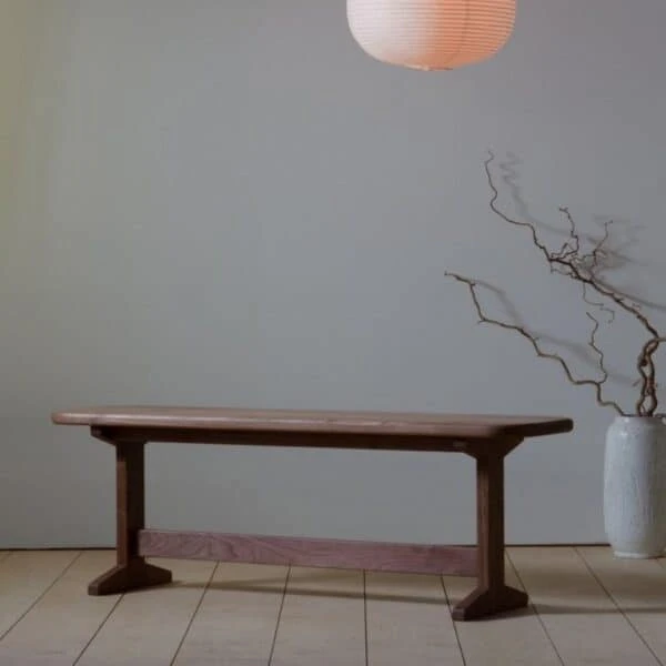 Refectory Bench In Walnut 3 Refectory Bench In Walnut