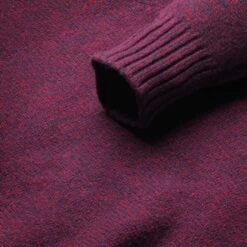 Burgundy Dean Lambswool Crew Neck Jumper 9 Burgundy Dean Lambswool Crew Neck Jumper -Home And Daily Necessities Store mallochs burgundy jumper close up cuff 600x600 1