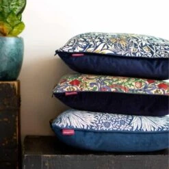 Marigold Indigo Cushion -Home And Daily Necessities Store marigold indigo cushion 800x800 lifestyle three 600x600 1
