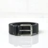 Pitch Black Nickel Modernist Belt -Home And Daily Necessities Store mod balck nic 600x600 1