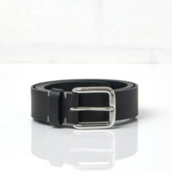 Pitch Black Nickel Modernist Belt