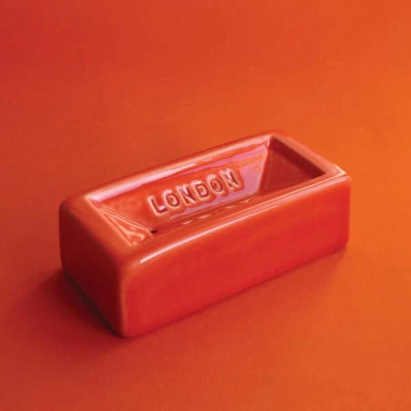Orange London Brick Dish 5 Orange London Brick Dish - Image 3