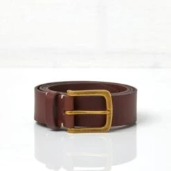 Russet Brown Brass Original Belt