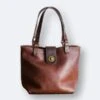 Chestnut Brown Ox Leather Tote Bag 2 Chestnut Brown Ox Leather Tote Bag -Home And Daily Necessities Store ox leather tote bag 1 clipped rev 1 600x600 1