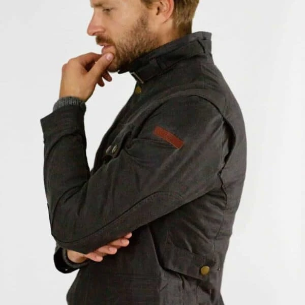 Gunmetal Bexley Jacket 4 Gunmetal Bexley Jacket - Image 2