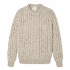 Men’s Hudson Aran Jumper – Skiddaw