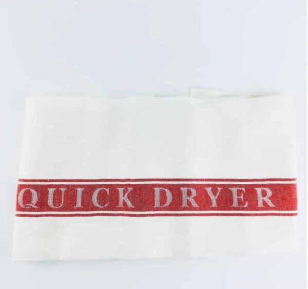 Quick Dryer Red Tea Towel 4 Quick Dryer Red Tea Towel - Image 2