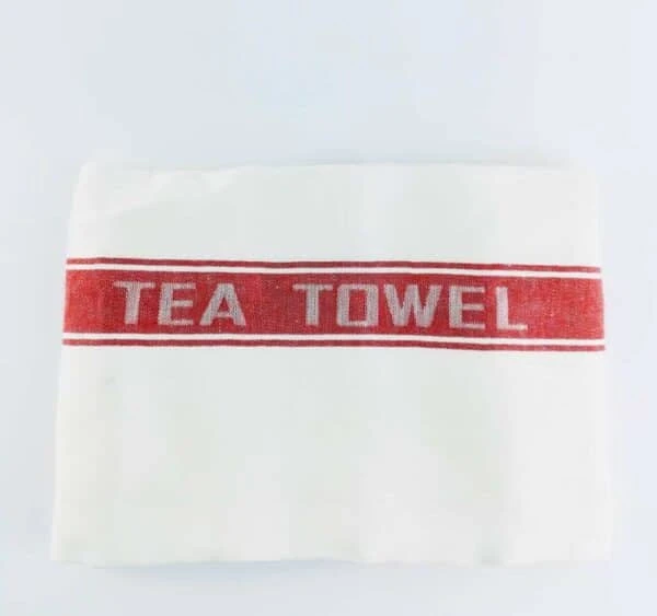 Red Striped Tea Towel 4 Red Striped Tea Towel - Image 2