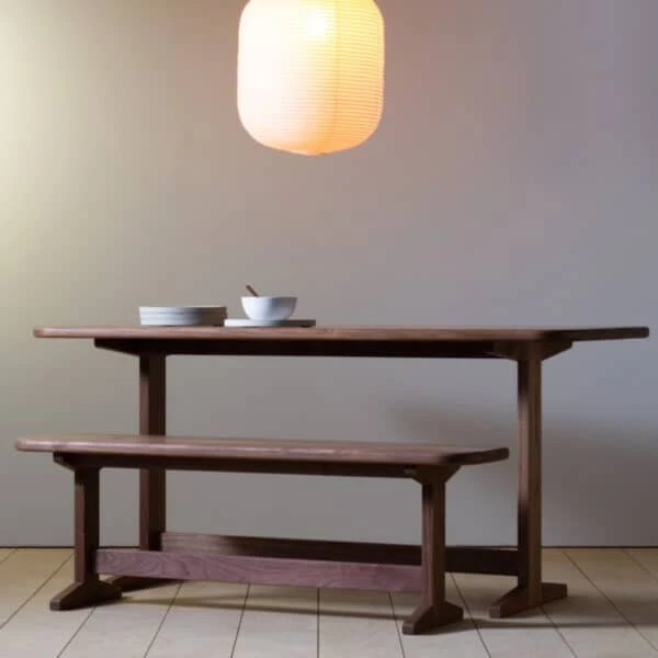 Refectory Bench In Walnut 4 Refectory Bench In Walnut - Image 2