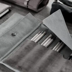 Trade Brown Canvas & Leather Artist Roll 7 Trade Brown Canvas & Leather Artist Roll -Home And Daily Necessities Store risdon and risdon leather and canvas roll lifestyle image 600x600 1