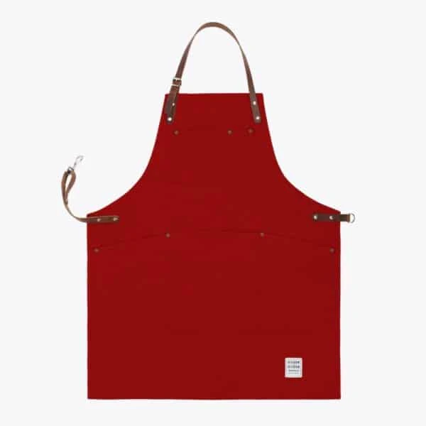 Original Factory Red Apron 3 Original Factory Red Apron